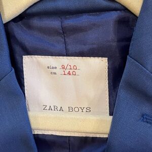 Zara Boys Classic Blue Blazer